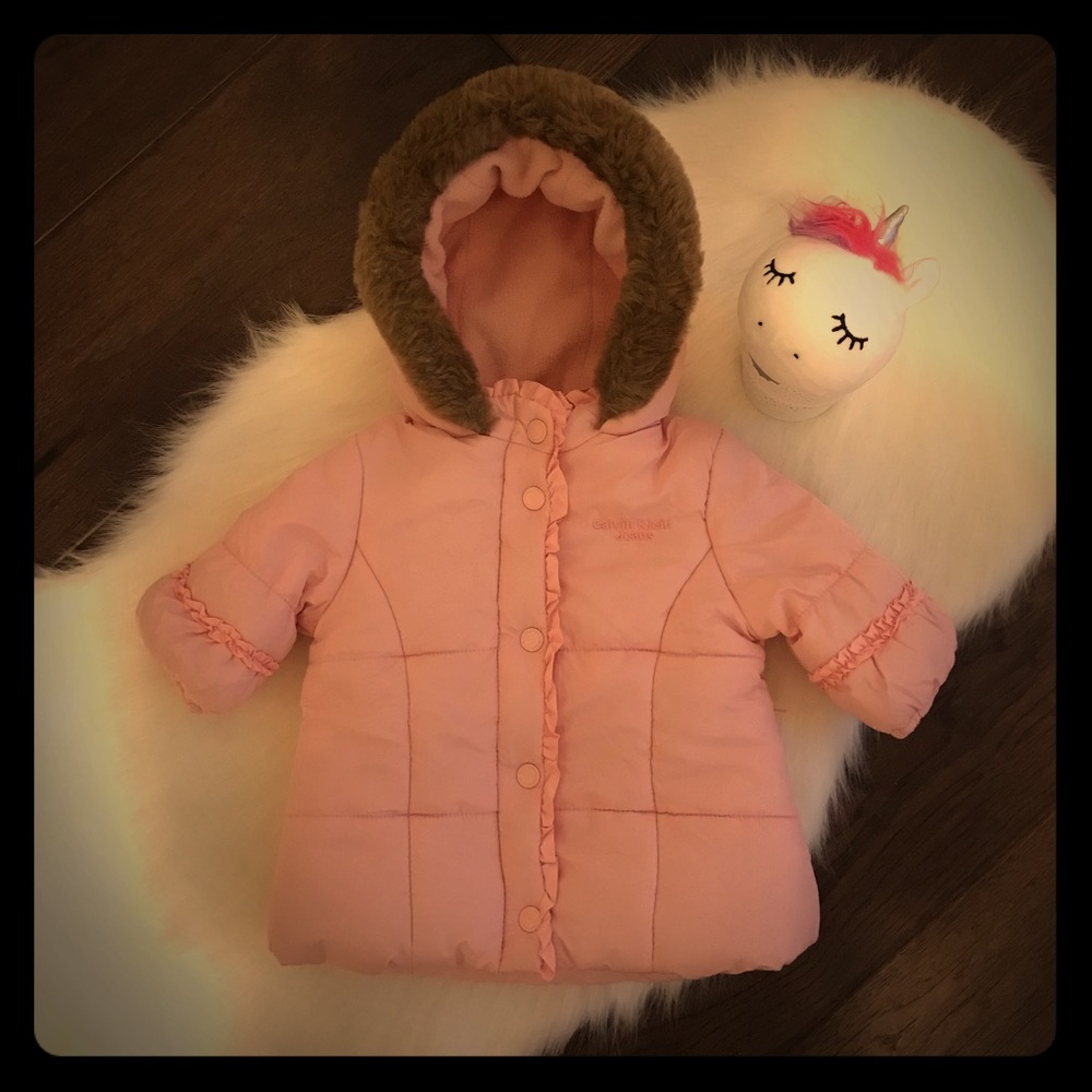 Calvin Klein Jeans pink 12M coat